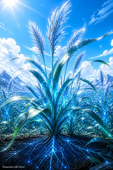蓝银草