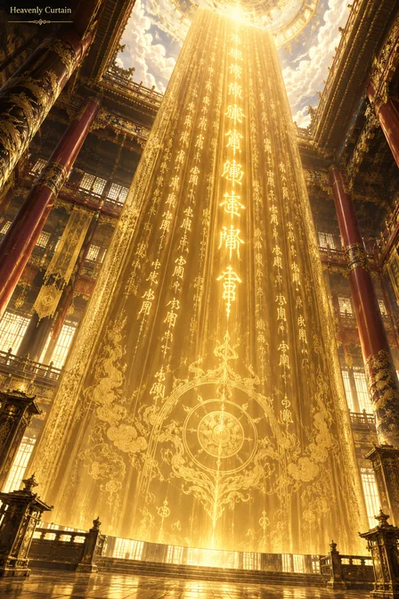 Heavenly Curtain