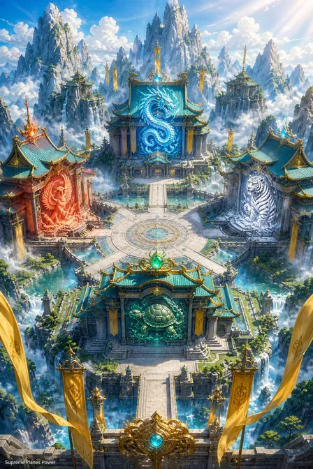 四神兽家族